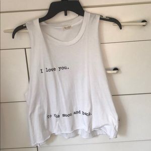 John Galt Brandy Melville I love you to the Moon &